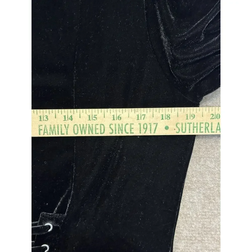 NWT Killstar Dress Sz XL Julienne Punk Goth Princess Cyber Pinup Witchy Velvet - Picture 11 of 16